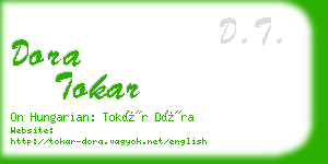 dora tokar business card